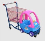 Gemütliches Coupé-metallischer Kindertransportgestell-Supermarkt-Einkaufswagen für Lebensmittelgeschäft