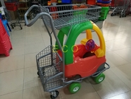 Rost-freie Kinder scherzt Einkaufslaufkatze/-Einkaufswagen für Kinder