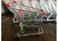 Speicher-/Supermarkt-Einkaufswagen/Fracht-Laufkatze mit PU dreht sich